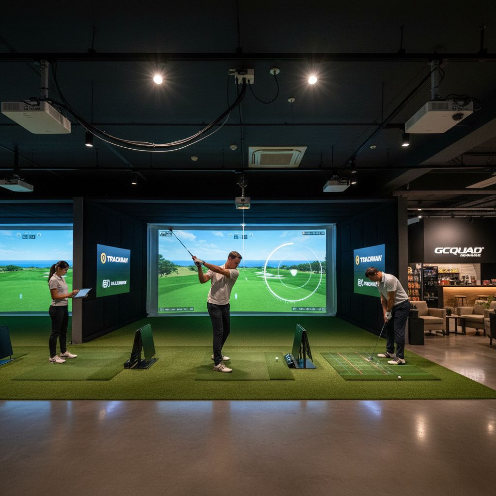 Professional golfers competing in the 2026 TGL indoor league