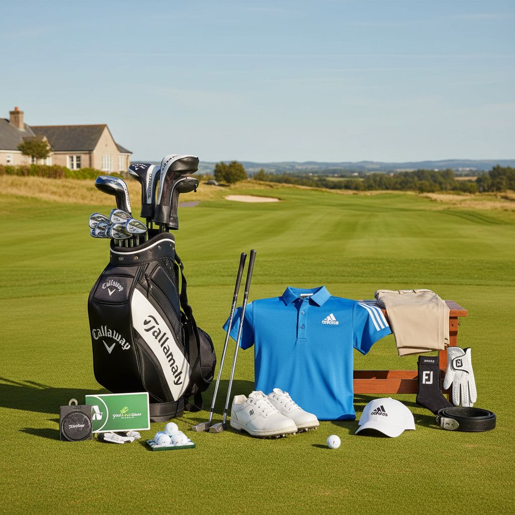 Top selling golf clubs and apparel at Berkhamsted Golf Club Pro Shop