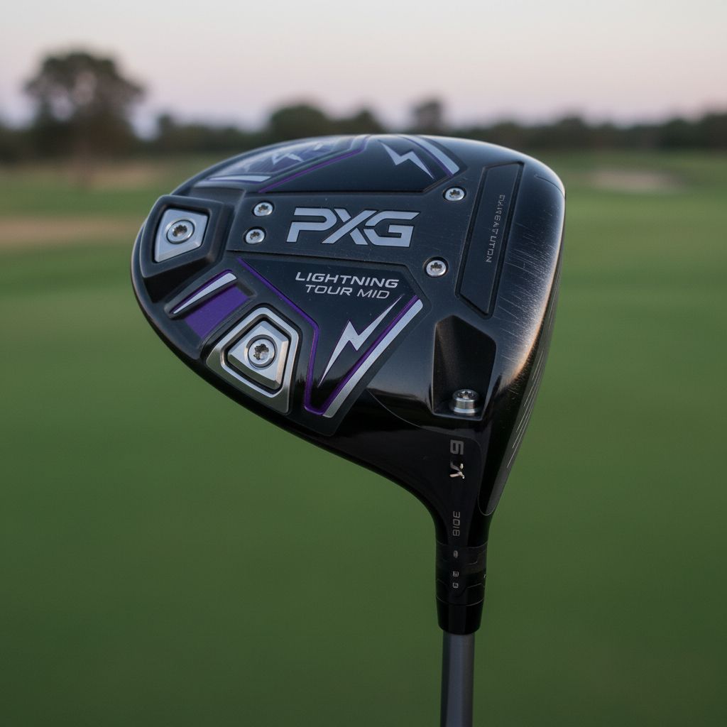 PXG Lightning Tour Mid driver showcasing its features