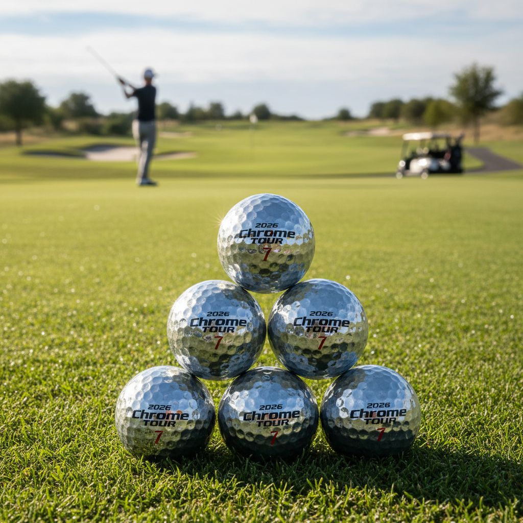 New 2026 Chrome Tour Golf Balls by Callaway
