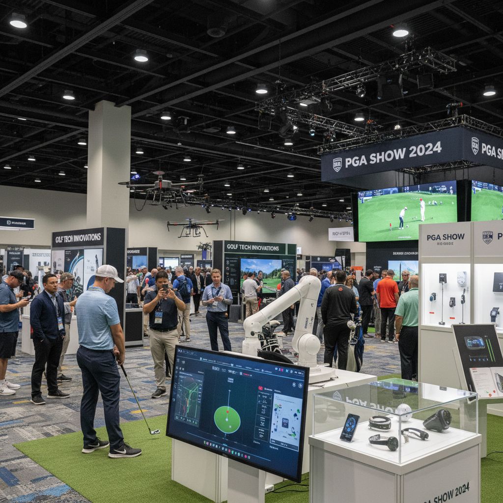 Innovative golf technology displayed at the 2026 PGA Show in Orlando