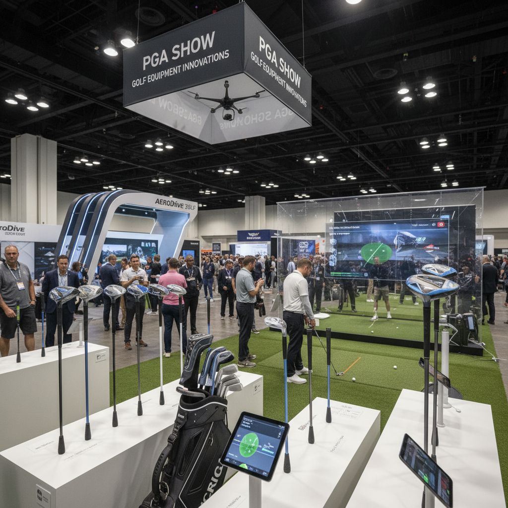 Innovative golf products displayed at the 2026 PGA Show