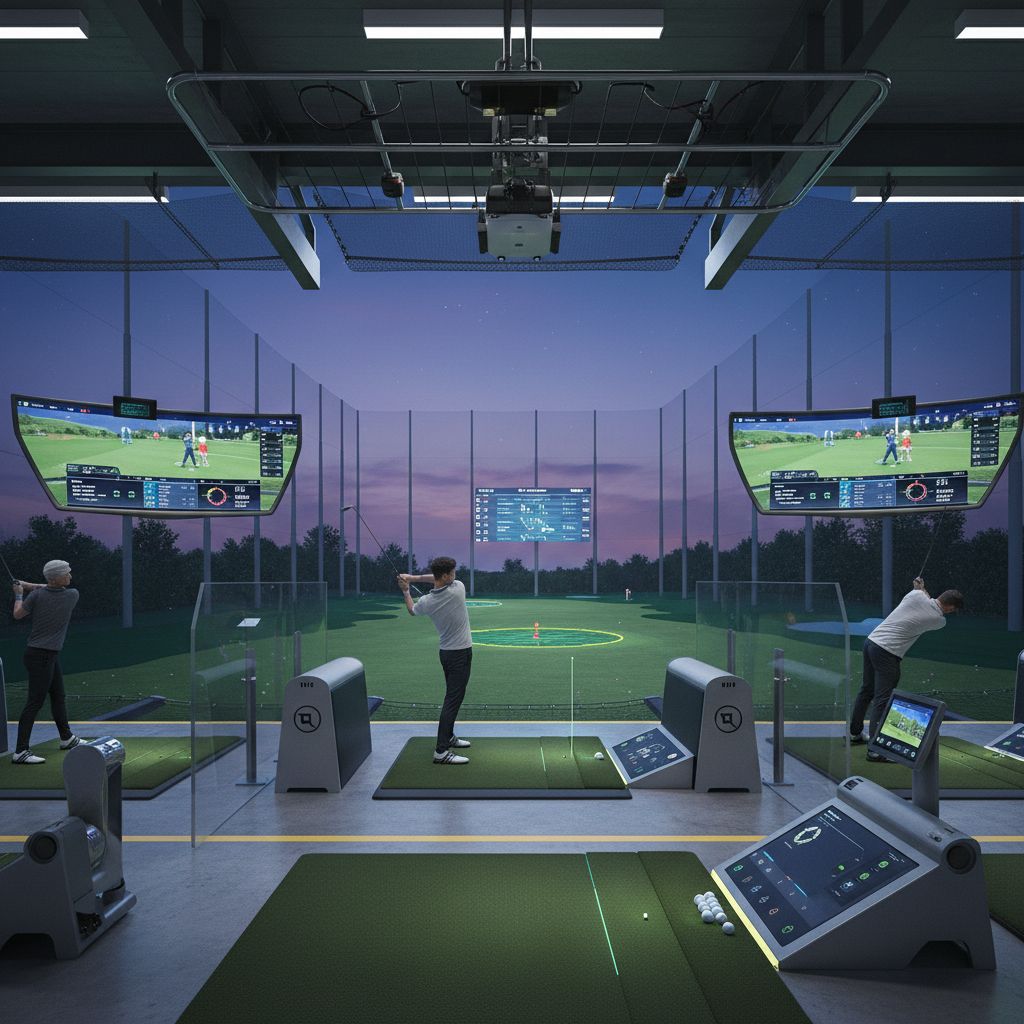 State-of-the-art golf driving range in Blenheim with advanced technology