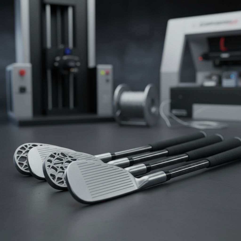 Cobra 3DP MB and 3DP X irons showcased together