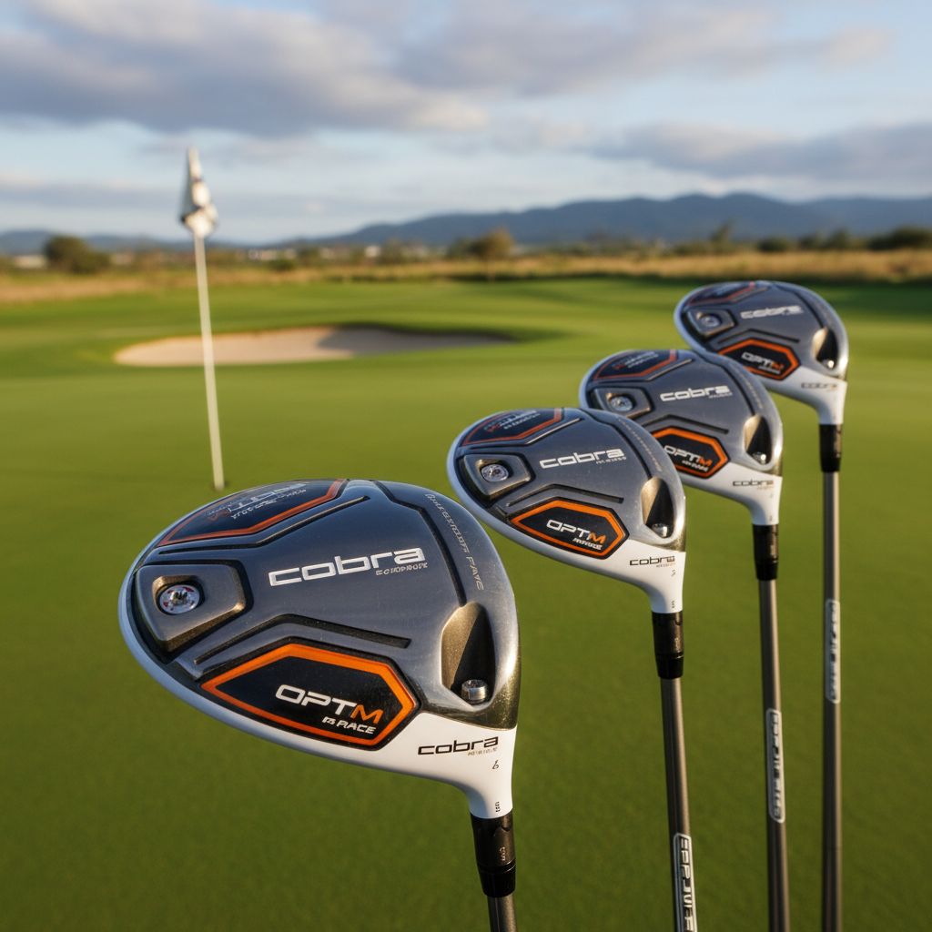 New Cobra Optm family of metalwoods golf clubs