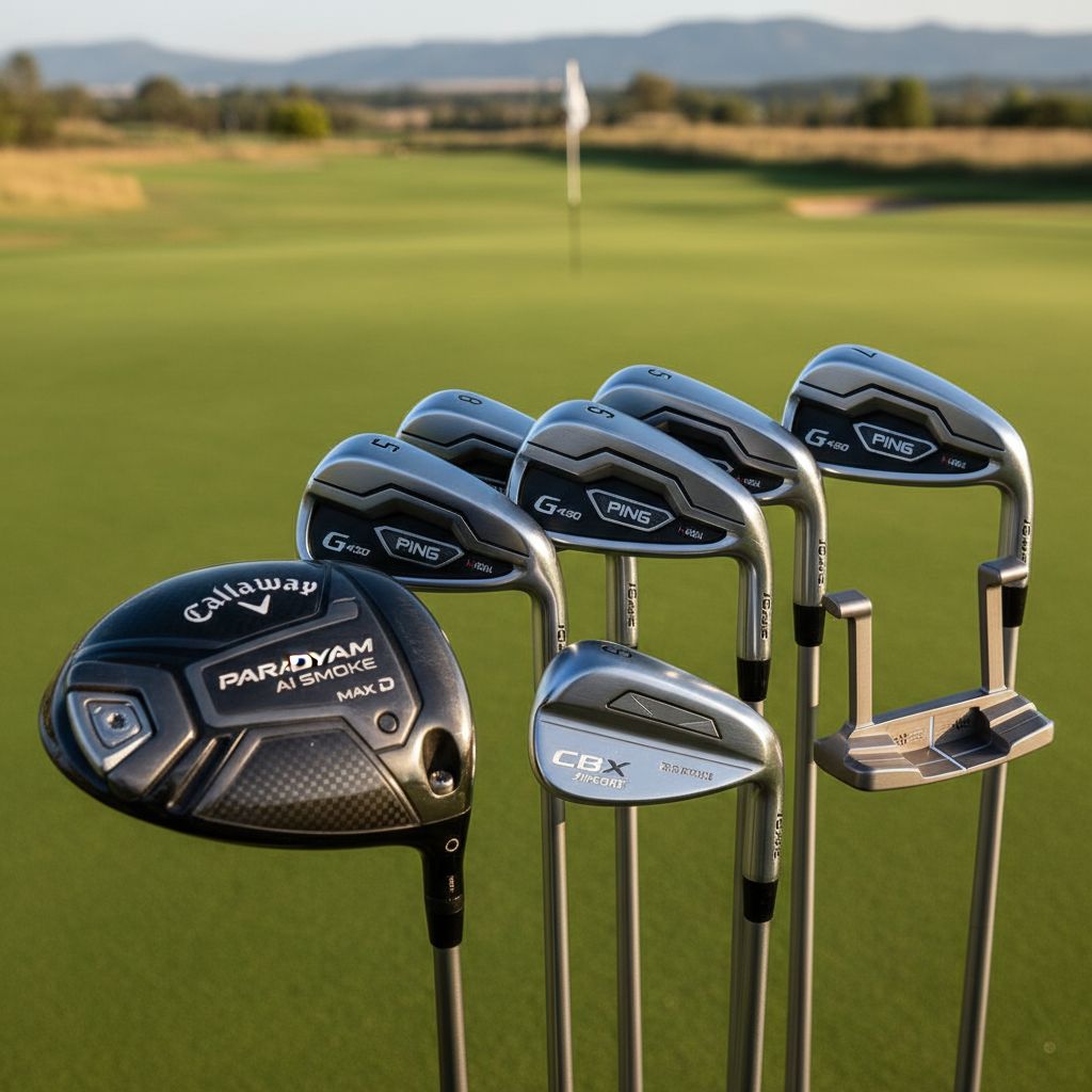 Golf clubs designed for forgiveness and performance