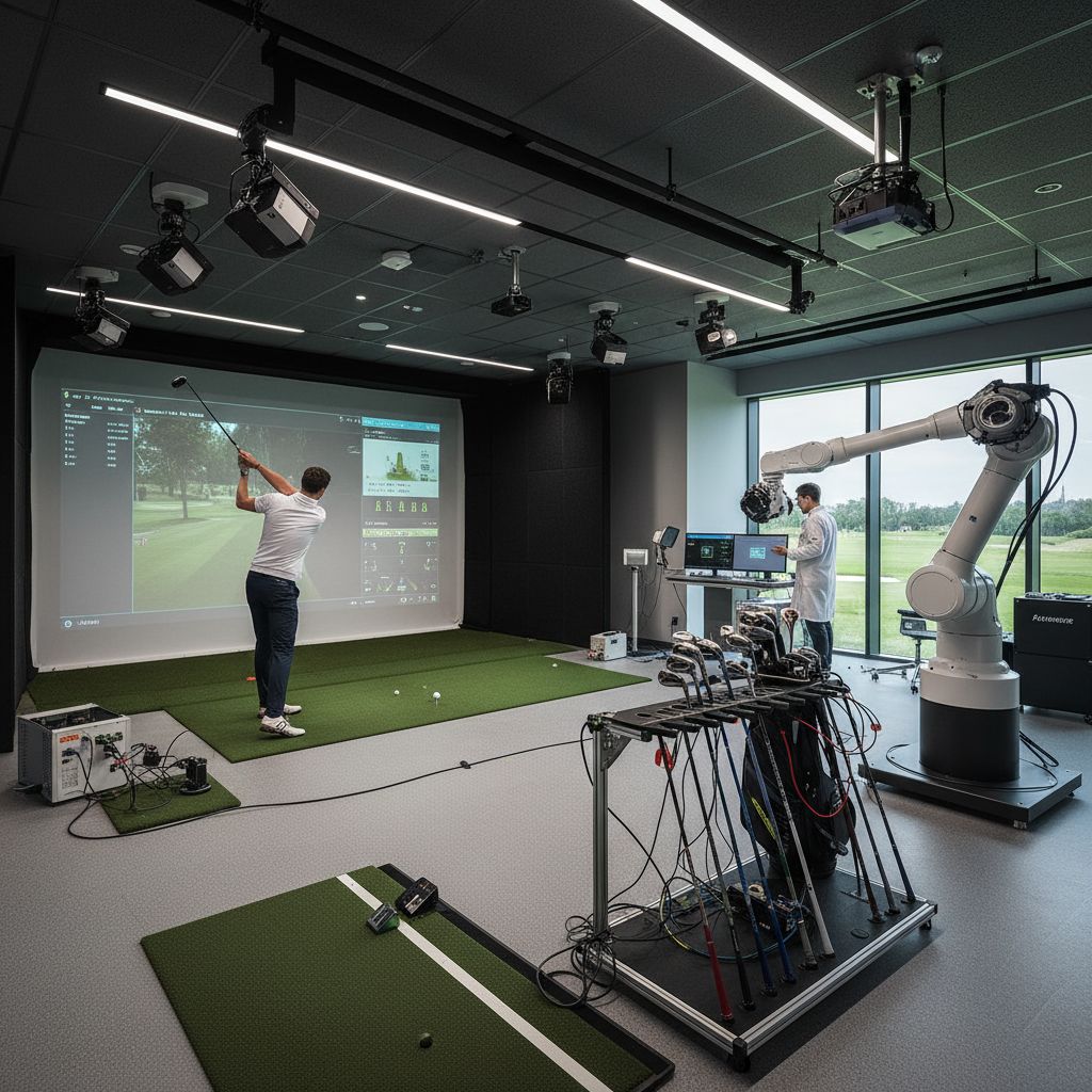 Golf Monthly's Performance Lab showcasing advanced equipment testing