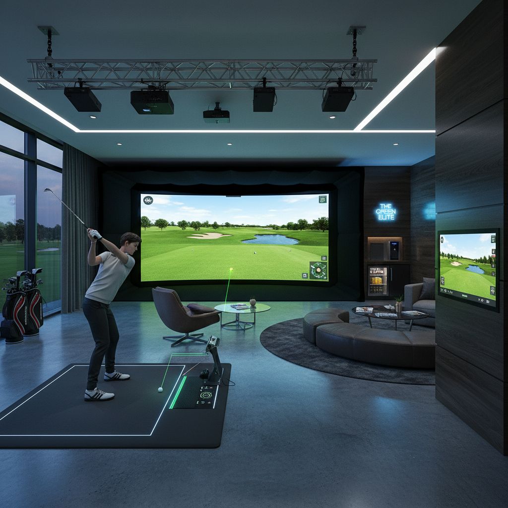 New golf simulator at Fincastle Country Club