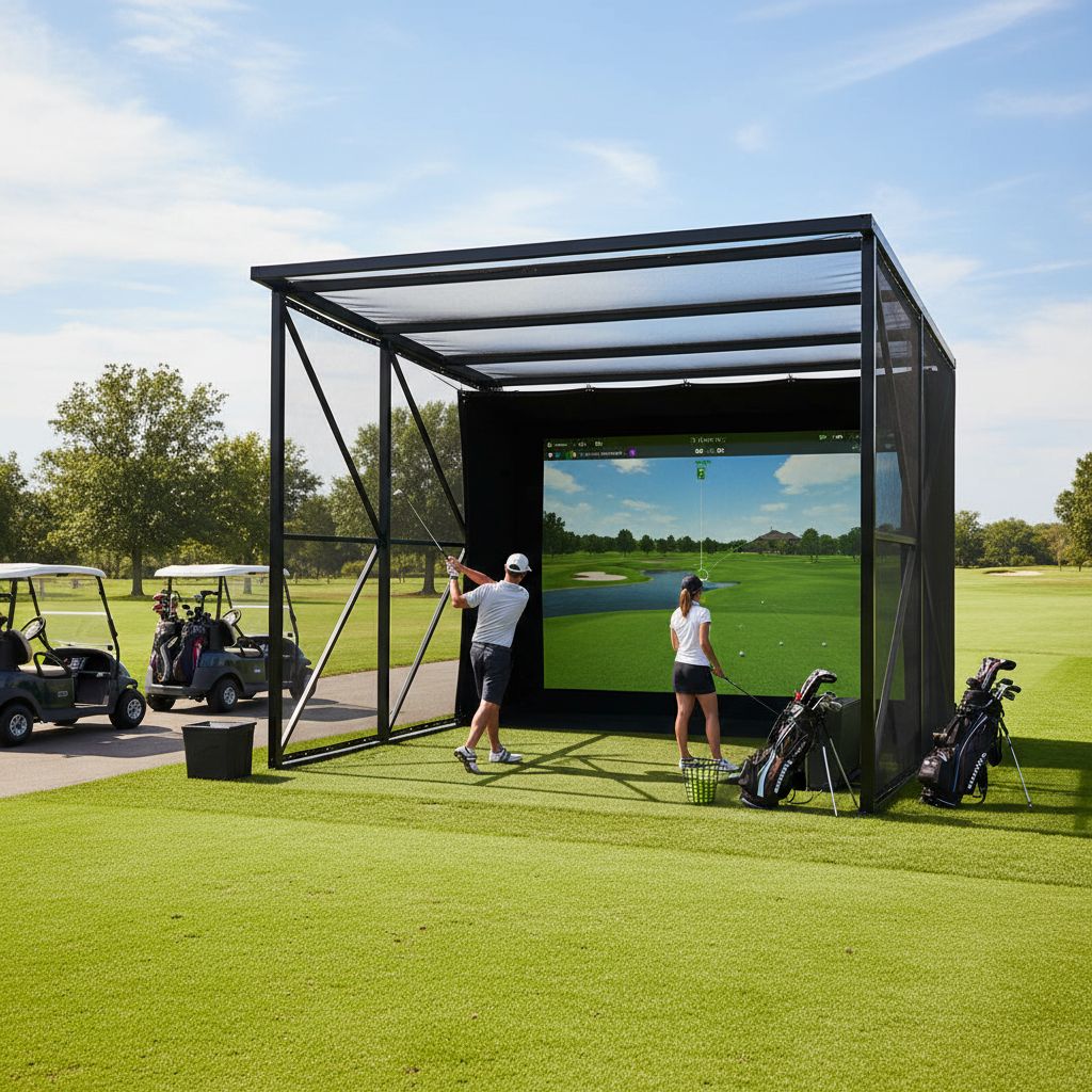 State-of-the-art Golf simulators at Arcis Golf courses