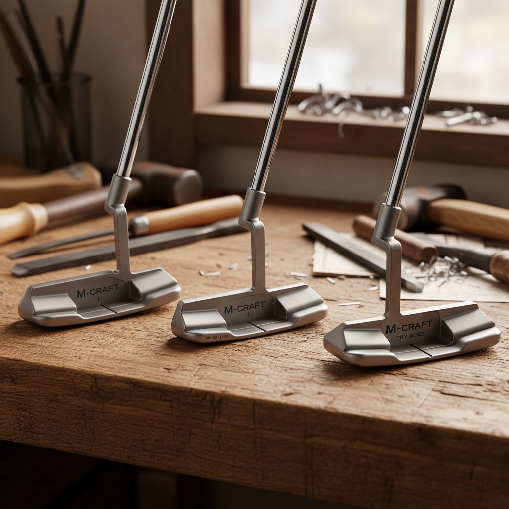 Mizuno M.Craft City Series putters forged in Japan