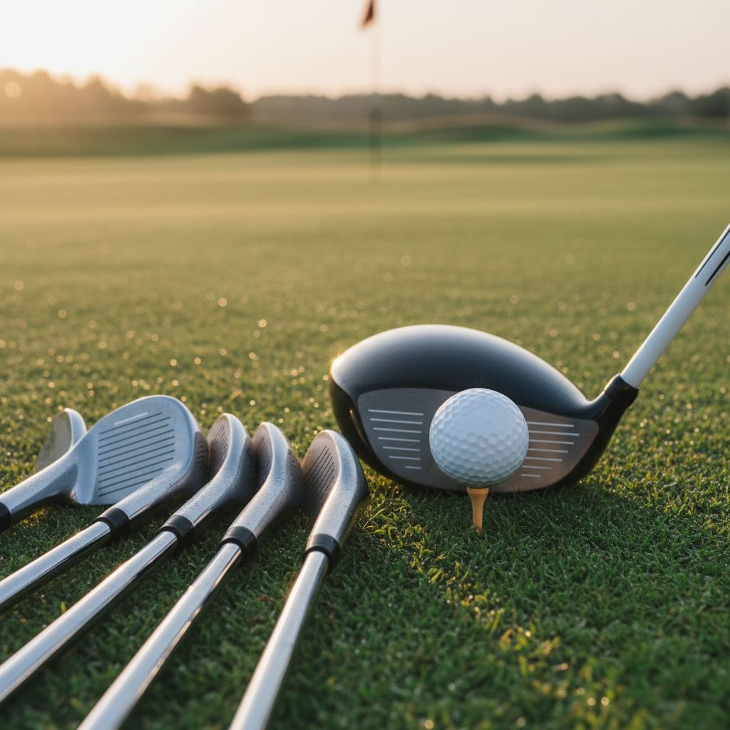 Rory McIlroy showcasing his new TaylorMade golf equipment for the 2026 season.
