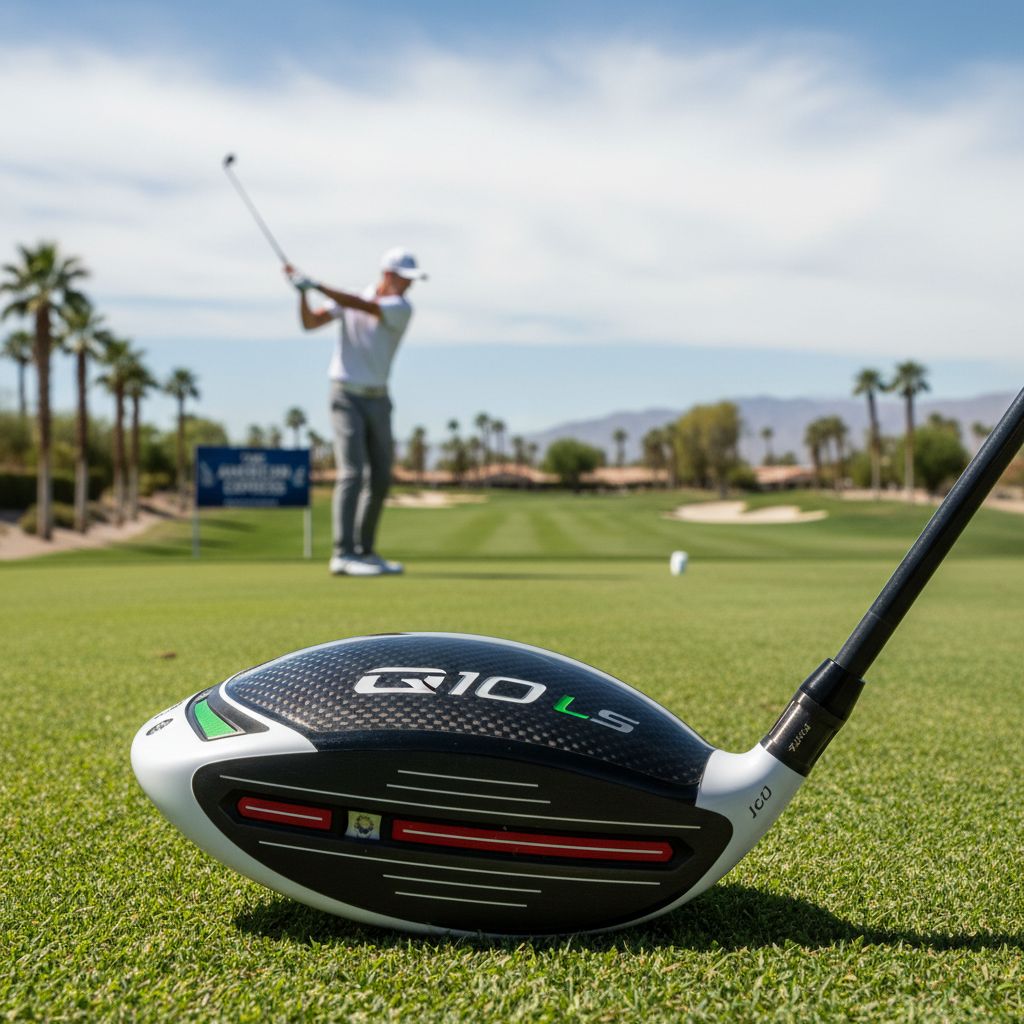 TaylorMade driver belonging to Scottie Scheffler