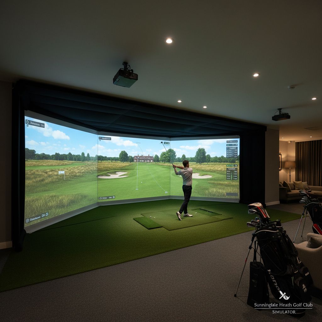 Virtual representation of Sunningdale Heath Golf Club