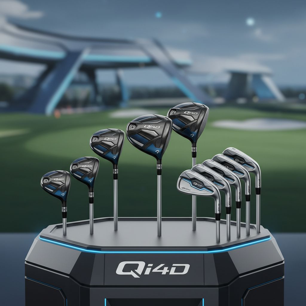 TaylorMade Qi4D 2026 Golf Clubs available for pre-order