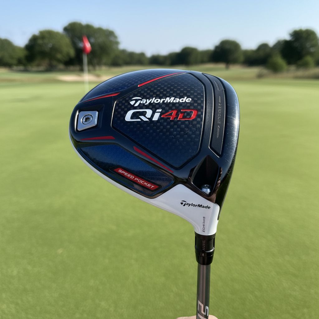 TaylorMade Qi4D driver models displayed