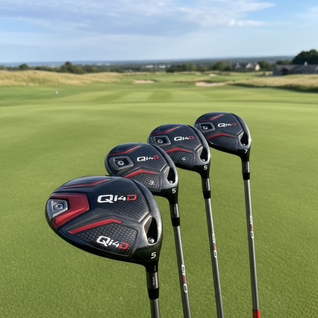 New TaylorMade Qi4D Driver, Fairway Woods, and Hybrids