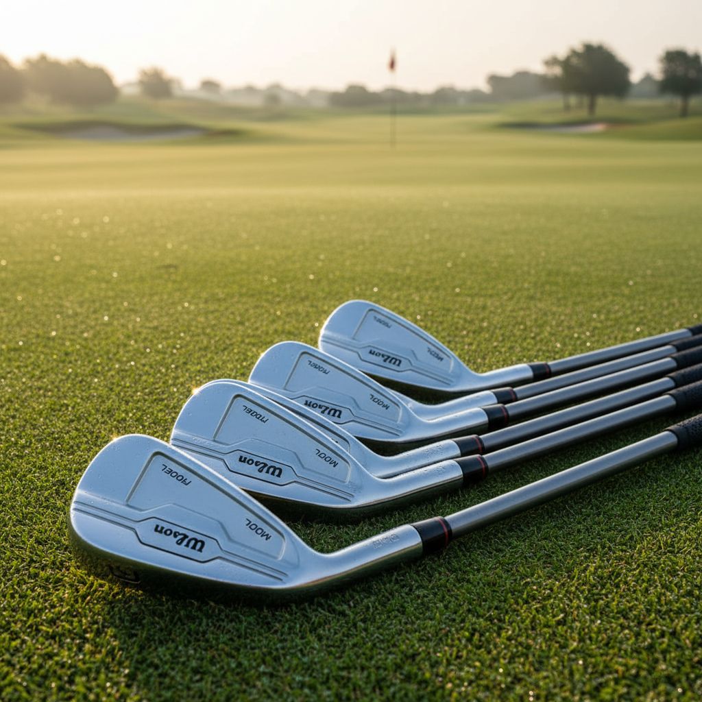 New Wilson Staff Model Irons on display