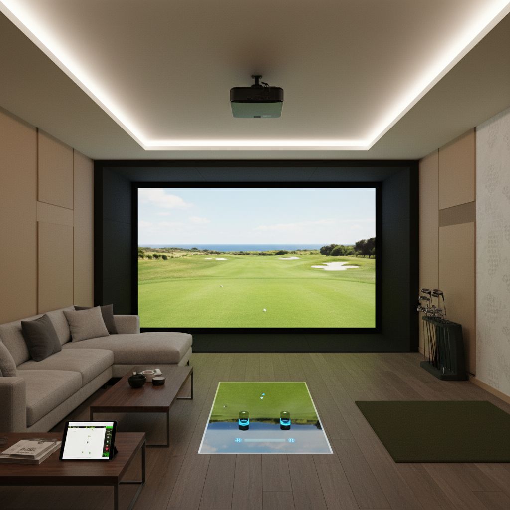 Zen Golf's new integrated Trackman solution displayed at PGA Show 2026
