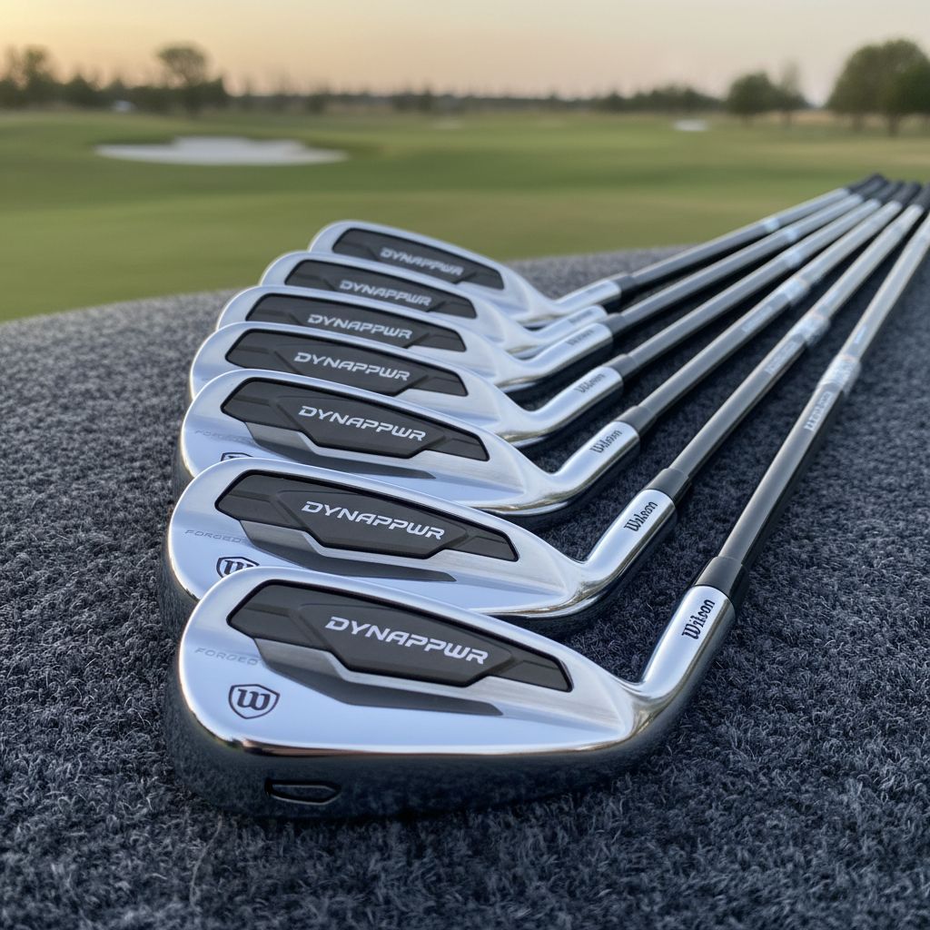 2026 Wilson DYNAPWR Forged Irons showcasing advanced technology