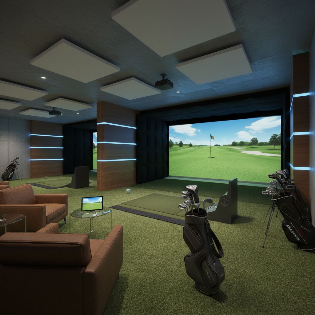 Announcement of the Indoor Golf Alliance webinar on golf leagues