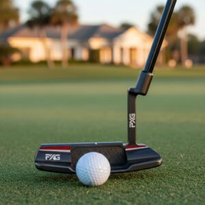 Close-up of PXG Hot Rod ZT Putter showcasing its design