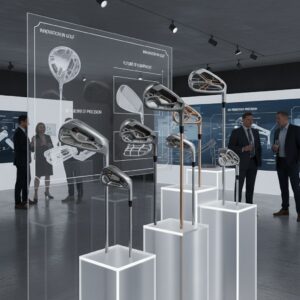 3D-printed Cobra irons used by golfer Rickie Fowler