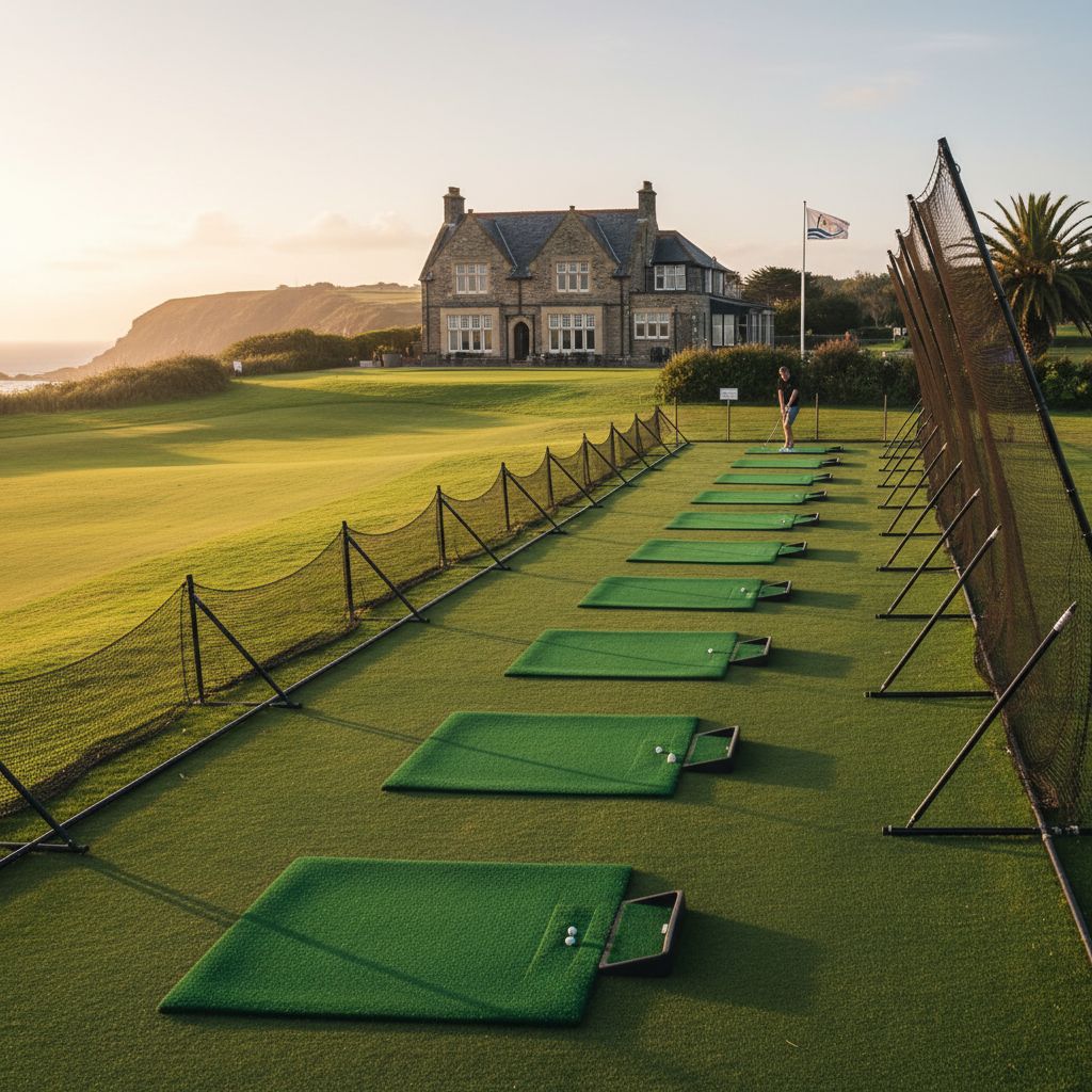 New practice mats and nets installed at Sidmouth Golf Club