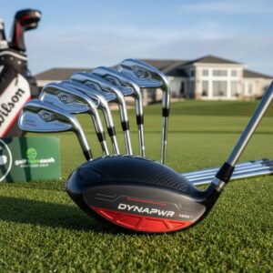 New Wilson Golf 2026 lineup showcasing the DYNAPWR Max+ Driver and Staff Model Irons